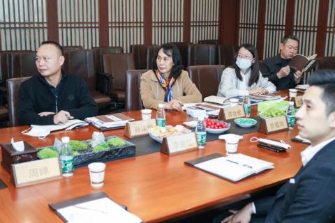 罗湖区人大常委副主任谭会茹一行莅临星光娱乐调研