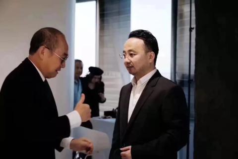 秋日餐叙 共叙商机|星光娱乐董事长李厚德受邀参加丽泽SOHO秋日餐叙