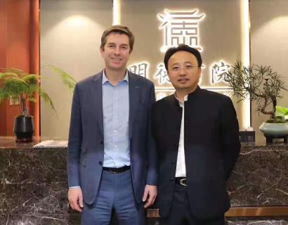 胡润百富创始人来访星光娱乐，共商战略合作！